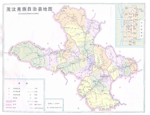 四川省茂县历史沿革及行政区划