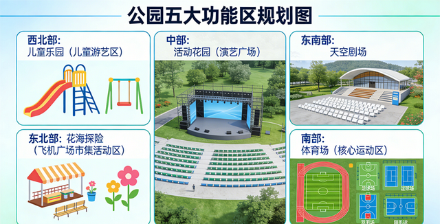 武清新公园太香了！儿童乐园、飞机广场、天空剧场，6月开放！