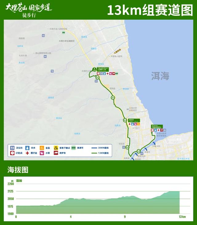 大理苍山徒步节参赛包可以领取了