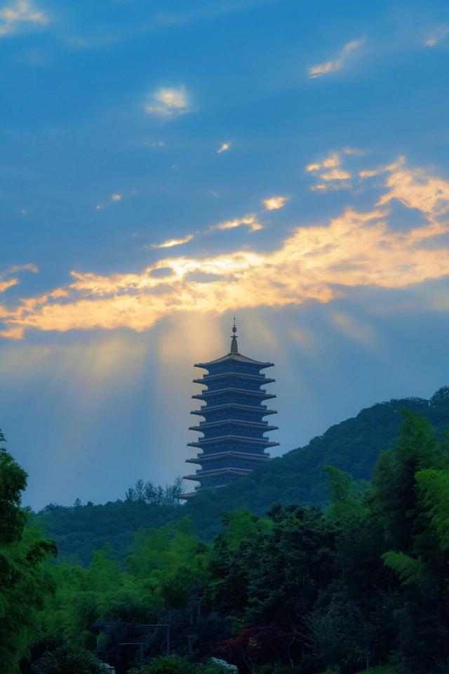 这是南京牛首山接下来的风景预告