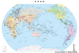 世界地图-高清版图片