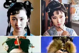 妆造有多重要？同一张脸，试妆跟剧照判若两人：大小姐秒变丫鬟脸图片