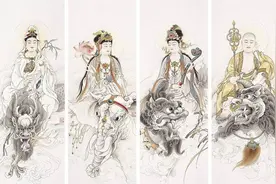 一张表了解四大菩萨（去寺庙不要求错了哦）图片