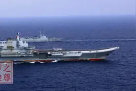 一次比一次近，中国航母编队的攻击关岛训练图片