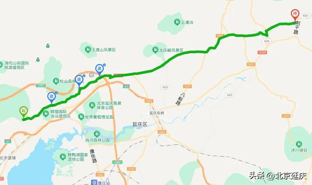 延庆秋日自驾路线Get√,出发——