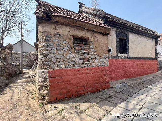 博山石马乡的中石马，留有众多古宅和古庙、古槐