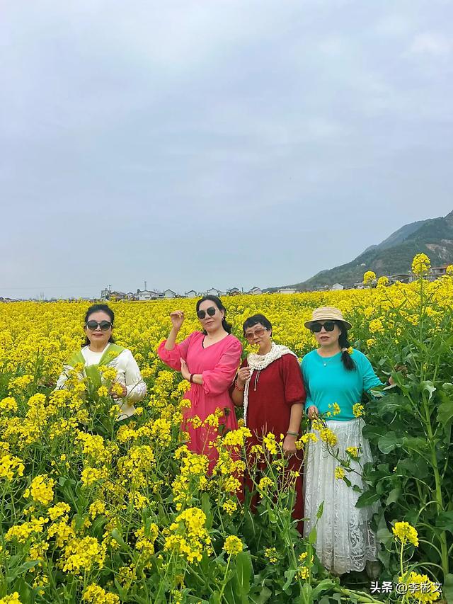 散文·汉中四月,油菜金黄·