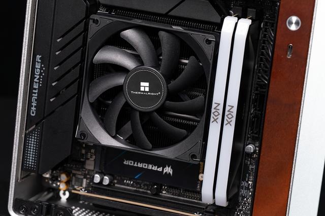 英特尔酷睿Ultra5 230F+铭瑄挑战者H810ITX+乔思伯NV10装机分享！