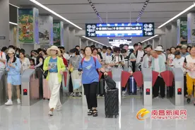 南昌地铁1、2号线延长线开通初期运营图片