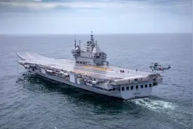 中国反舰导弹已就绪！印度航母再次出海，40架“枭龙”严阵以待！图片