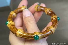 竹根能整出什么花样？看看不一样的竹根镯！图片