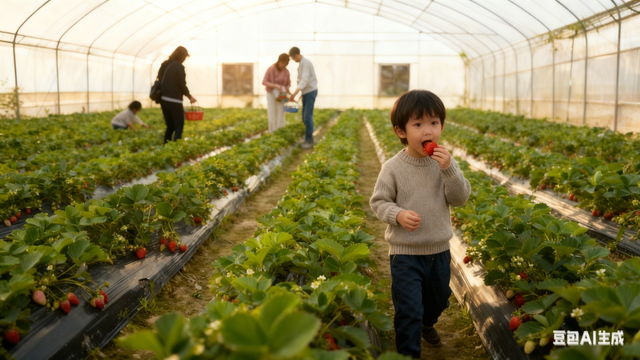周末去哪？在安陆，实现“草莓自由”！