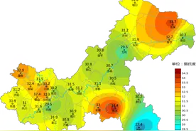 重庆最高气温将冲36℃！下周才会降温？图片