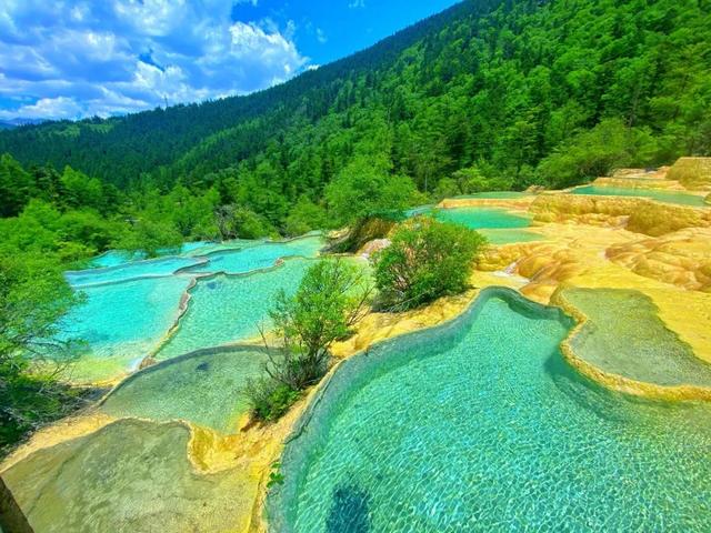 一泡尿“毁”了全家！男童尿进黄龙彩池，景区硬气通报：永久禁入