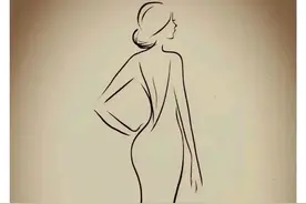 （123）寥寥数笔，用最少的线，画最美的女人，你也来试试吧图片