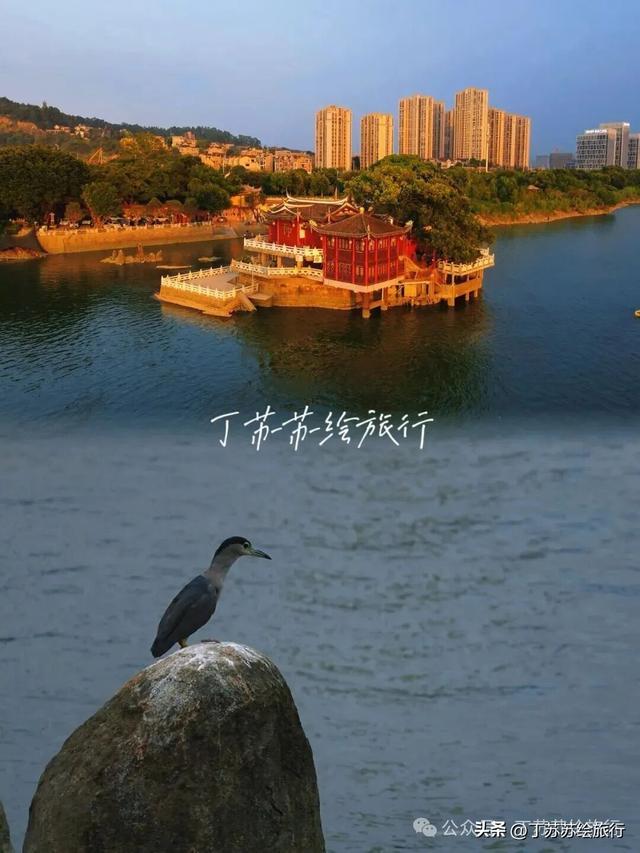 福州4号线换乘王，后段开通27个景点浪起来‼️地铁游玩手绘地图
