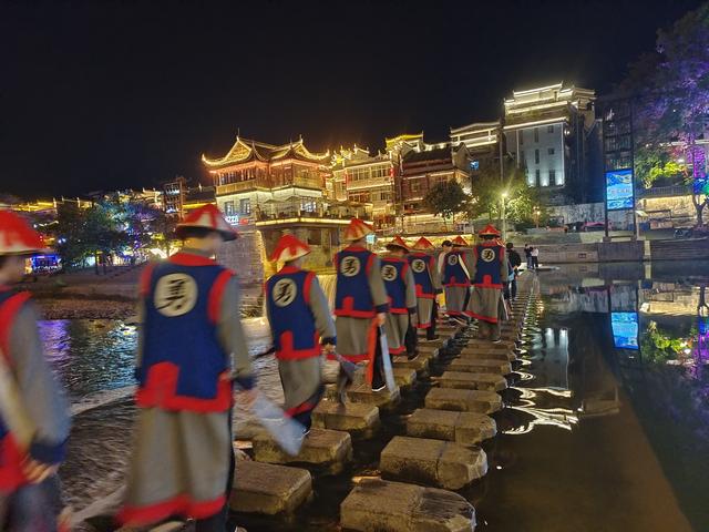 湘西吉首的夜景很美