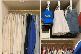衣柜总是乱七八糟，被塞爆？学收纳师10个整理技巧，效果立竿见影图片