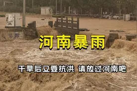 河南干旱后又要抗洪，从旱魃到龙王，农民笑变哭，何时见彩虹？图片