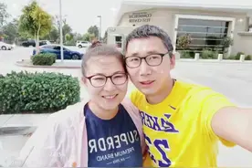 东北80后夫妻在美国开卡车，工作不累月入10万元，未来想定居美国图片