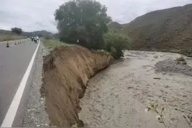 S101线最新路况，这一路段已恢复通行图片