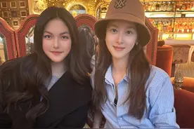 李湘带王诗龄与章泽天社交，商人心思终于显露，带女儿接广告了图片