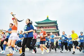 2025西安马拉松赛跻身世界田联金标赛事图片