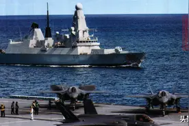 衰落中的挣扎，英国航母打击群和中国航母打击群的实力对比图片