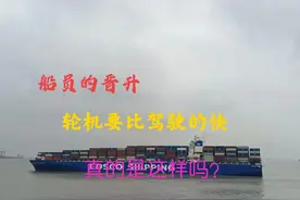 谈一谈船员的晋升，轮机的要比驾驶的升的快，真的是这样吗？图片