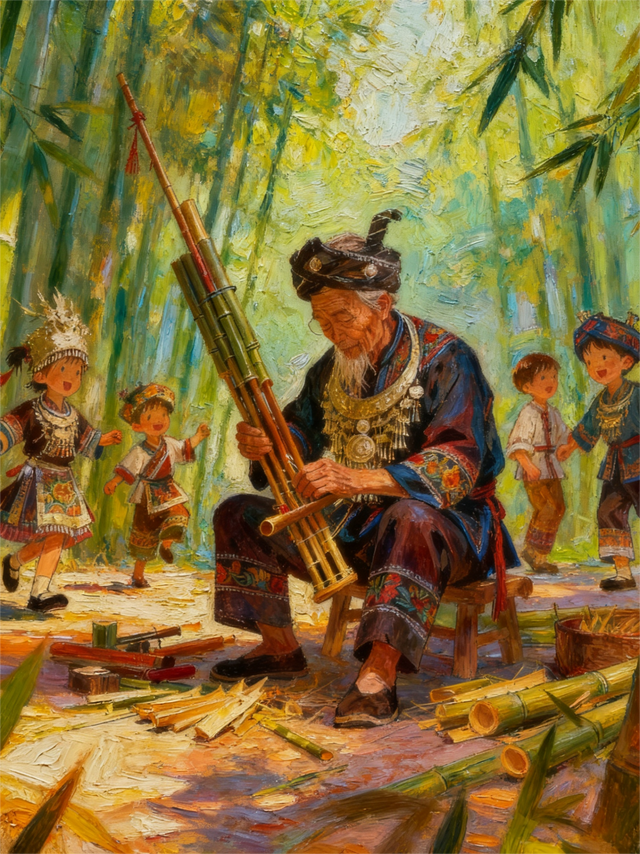 【非遗康旅生活】东方萨克斯，六郎城·仙草秘境邀您吹响千年芦笙