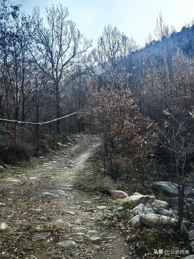 在蓝田不为人知的这个峪口，驱车深入，发现一个隐秘的“桃花源”