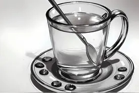 素描｜一杯水图片