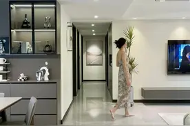 陕西西安美女晒出132平米新房，一进去真不想出来，太漂亮了图片