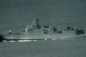 戳破美国“窗户纸”，055大驱与澳新联军对峙，美海警玩“失踪”图片