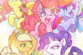 小马宝莉！你喜欢那一个主角呢？😉😉图片