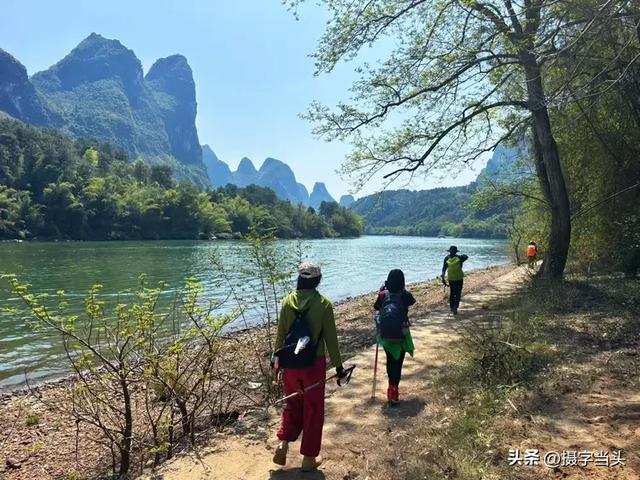 徒步漓江精华段——阳堤大桥头-兴坪古镇