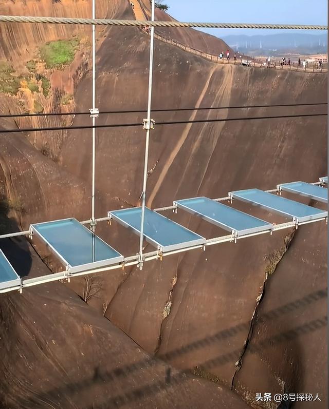 惊险！男童踩空玻璃栈道，身体悬挂空中，路人营救被骂，景区回应