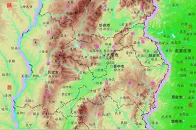 山西有晋北、晋中和晋西南、晋东南，他们是如何划分的？图片