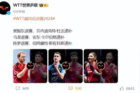 樊振东、马龙、陈梦退出总决赛，教练解释原因图片