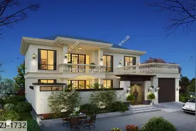 10套精选农村二层自建房图纸，颜值高布局好，农村别墅就该这么建图片