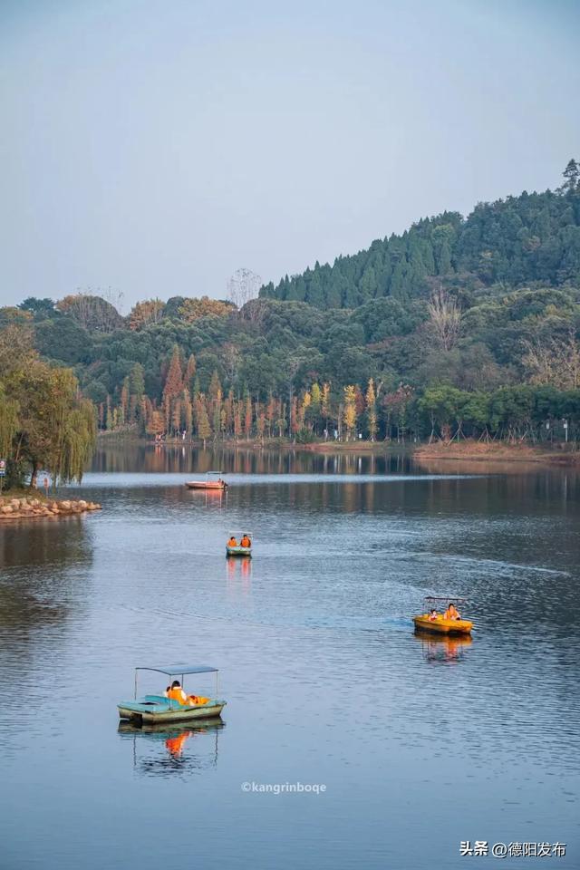 最新实拍！德阳东湖山都美成啥样了啊？太夸张了