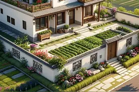 有菜地有鱼池的小院才是农村生活的顶配！图片