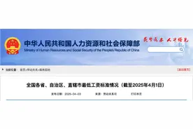 最新！全国各地最低工资标准公布图片