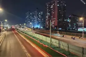 安立路快速化改造工程，正式施工图片