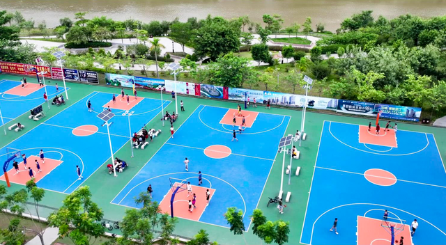 江滨公园，罗定人的松弛地