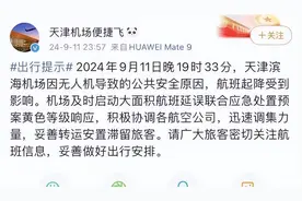 天津机场因无人机导致大面积航班延误，官方深夜通报图片