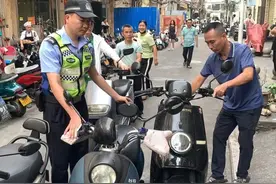 方便≠随便！乱停乱放电动车，拖走！图片