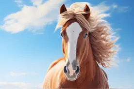 雪地奔马，踏雪前行，马到成功图片