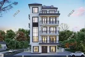 专为广州城中村设计的5层别墅，占地只要100平，卧室数量足够多图片