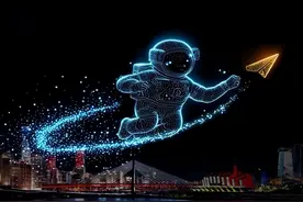 昨晚无人机表演没看够？剧透，今晚更精彩！图片